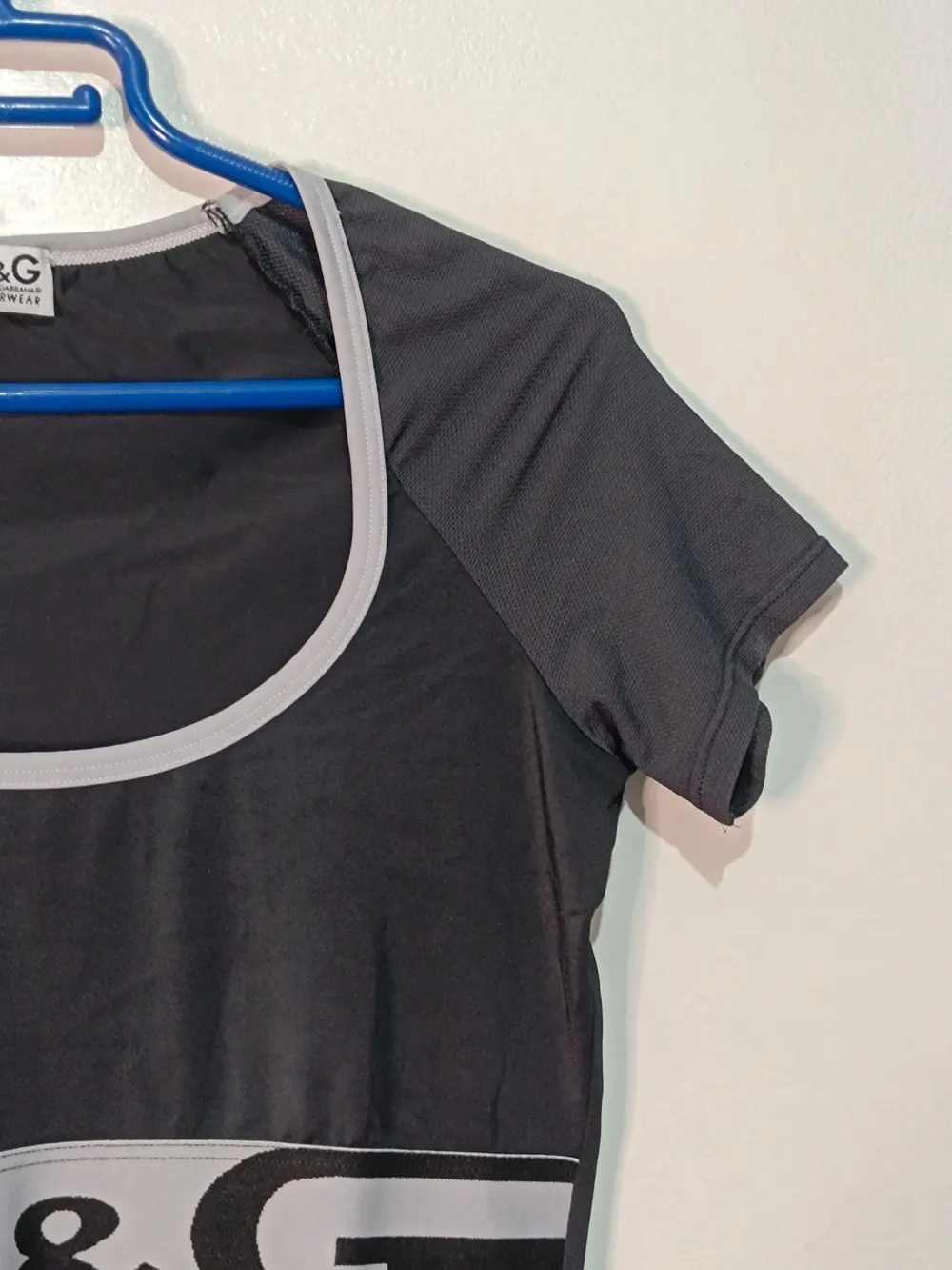 Camiseta/top Dolce & Gabbana underwear vintage Y2K talla XL ver medidas, foto 4