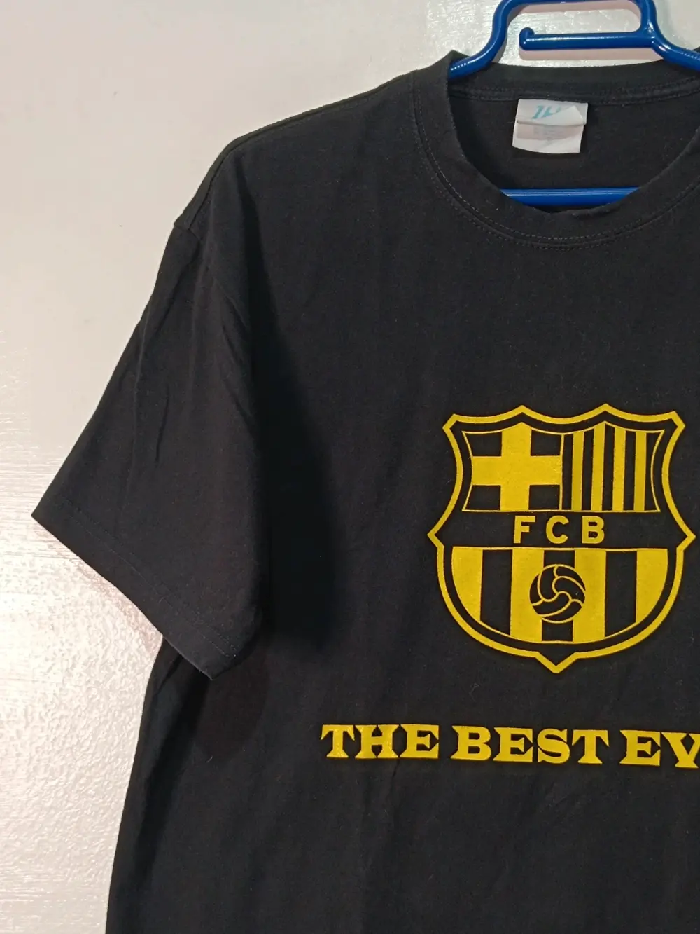 Camiseta FC Barcelona Messi "the best ever" JHK talla M ver medidas, foto 3