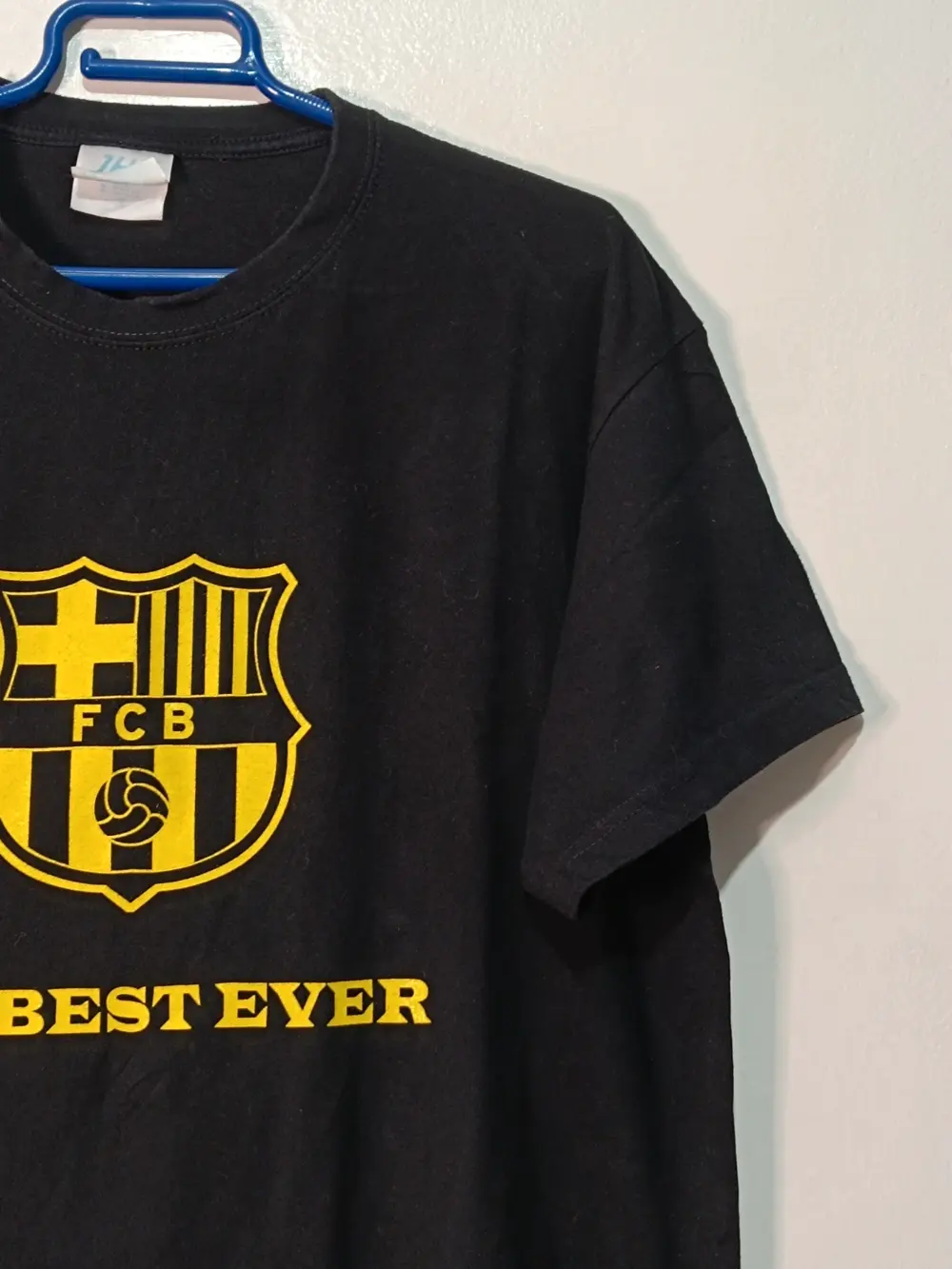 Camiseta FC Barcelona Messi "the best ever" JHK talla M ver medidas, foto 4
