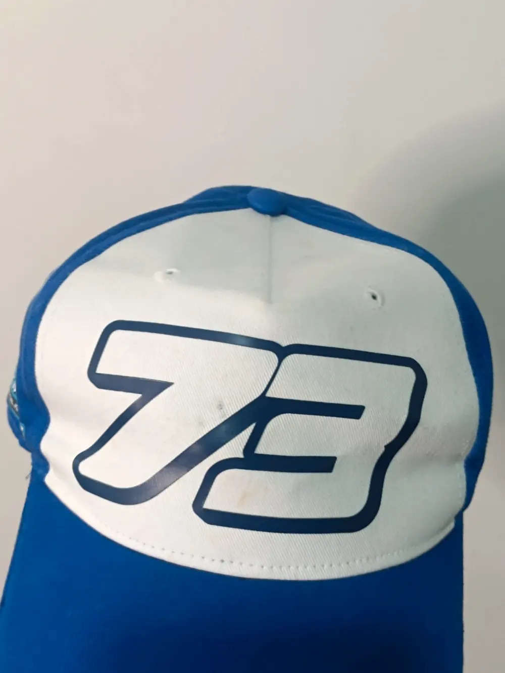 Gorra Álex Márquez 73 Fan Club The Blue Gunners Azul/Blanca Talla Única ajustable adulto unisex, foto 2