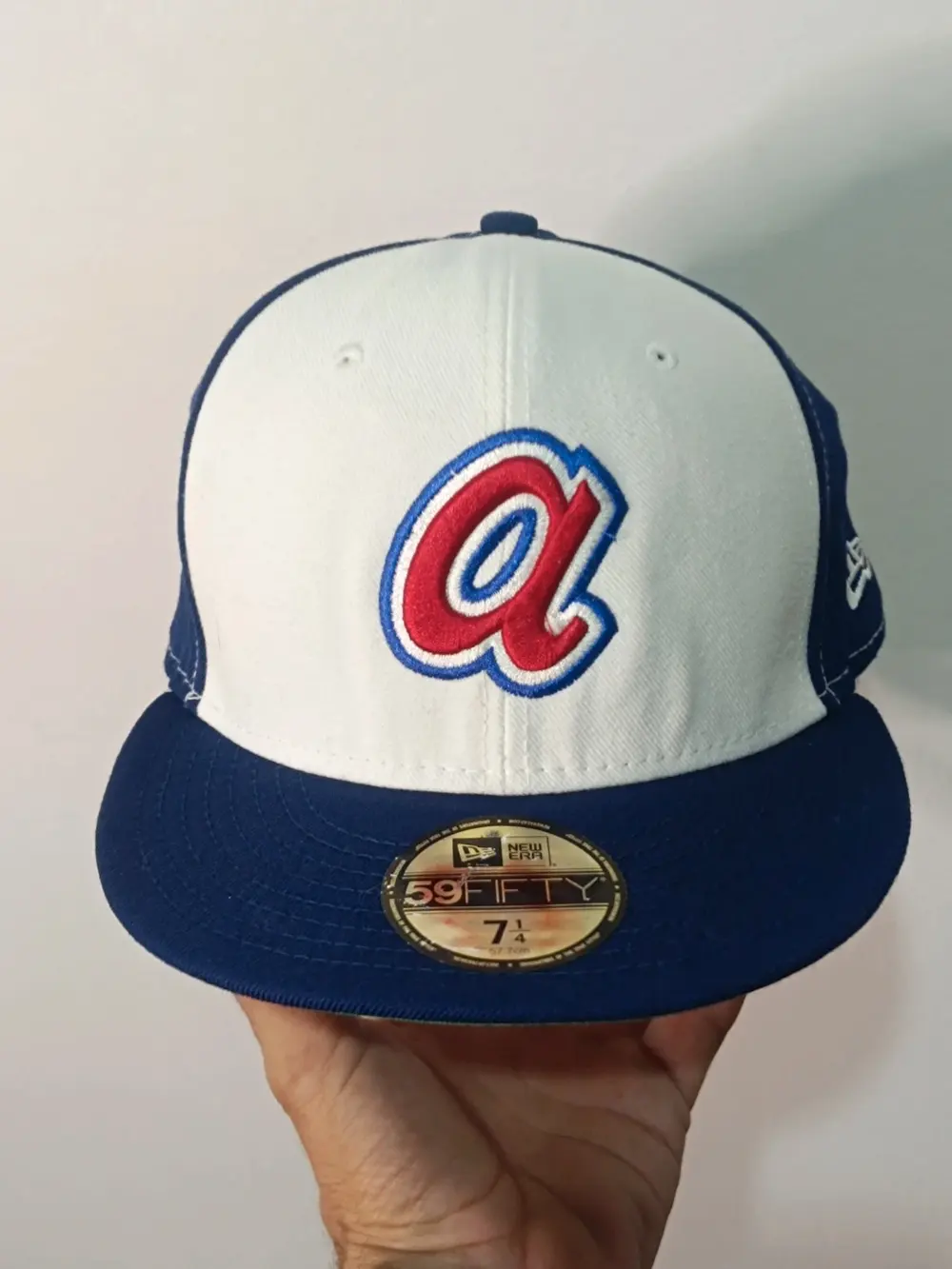 Gorra New Era 59FIFTY Atlanta Braves Cooperstown Collection 7 1/4 (57.7 cm)