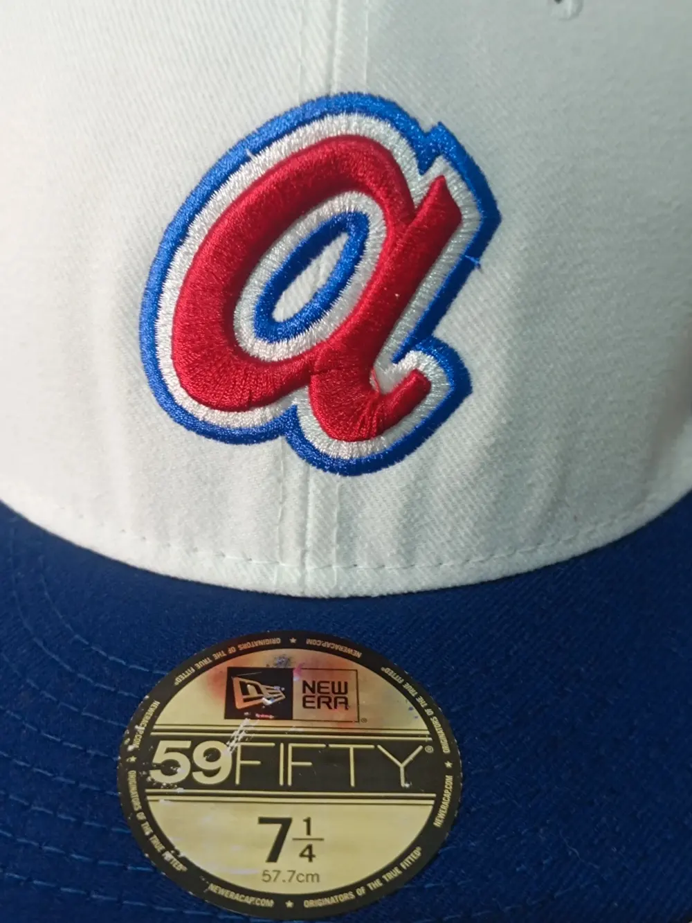 Gorra New Era 59FIFTY Atlanta Braves Cooperstown Collection 7 1/4 (57.7 cm), foto 4