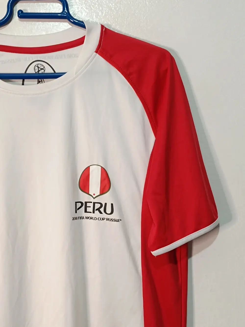Camiseta Selección Perú Mundial Rusia 2018 FIFA Talla S, foto 2