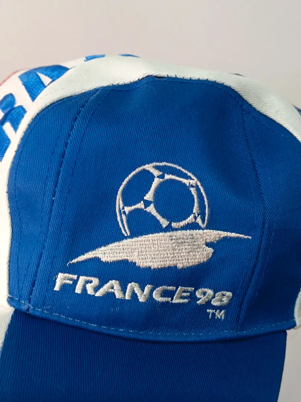 Gorra Vintage Mundial Francia 98 Hamlet Sports talla única ajustable adulto unisex, foto 5