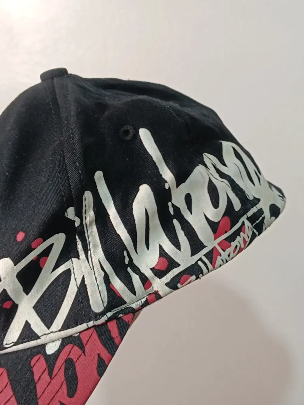 Gorra Billabong Unifit Vintage Negra Skate Surf Grafiti talla S/M, foto 4