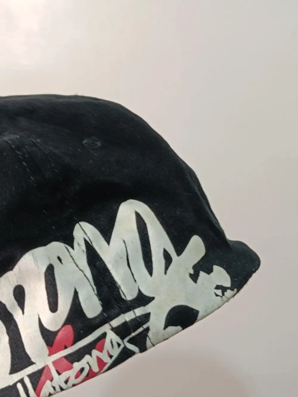 Gorra Billabong Unifit Vintage Negra Skate Surf Grafiti talla S/M, foto 5