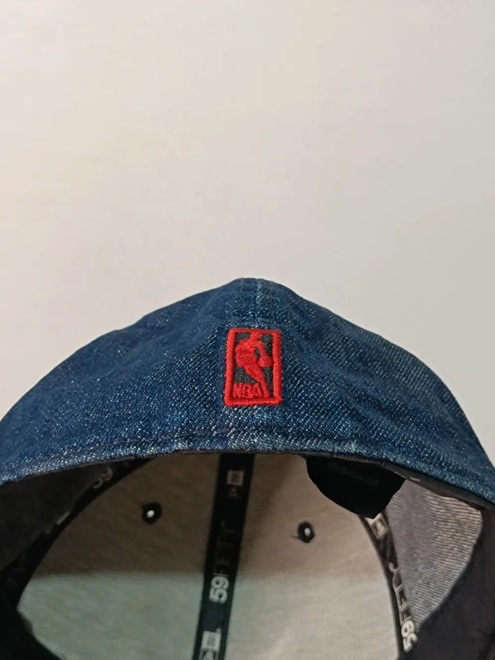 Gorra New Era 59FIFTY Chicago Bulls Vaquera Denim NBA Talla 7 3/8, foto 4