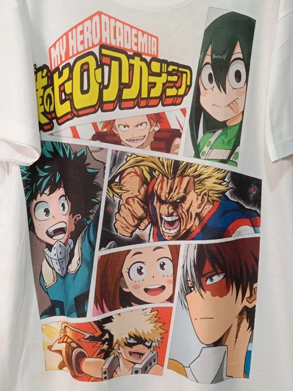 Camiseta My Hero Academia manga panel - Talla XXL (ajusta a XL), foto 2