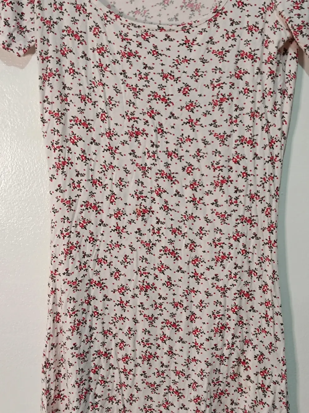 Vestido Corto PrettyLittleThing Flores Talla S EU 36 Escote Redondo, foto 2