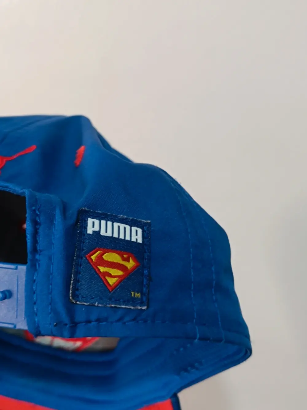 Gorra Puma x Superman Ajustable Azul / Roja Unisex, foto 5