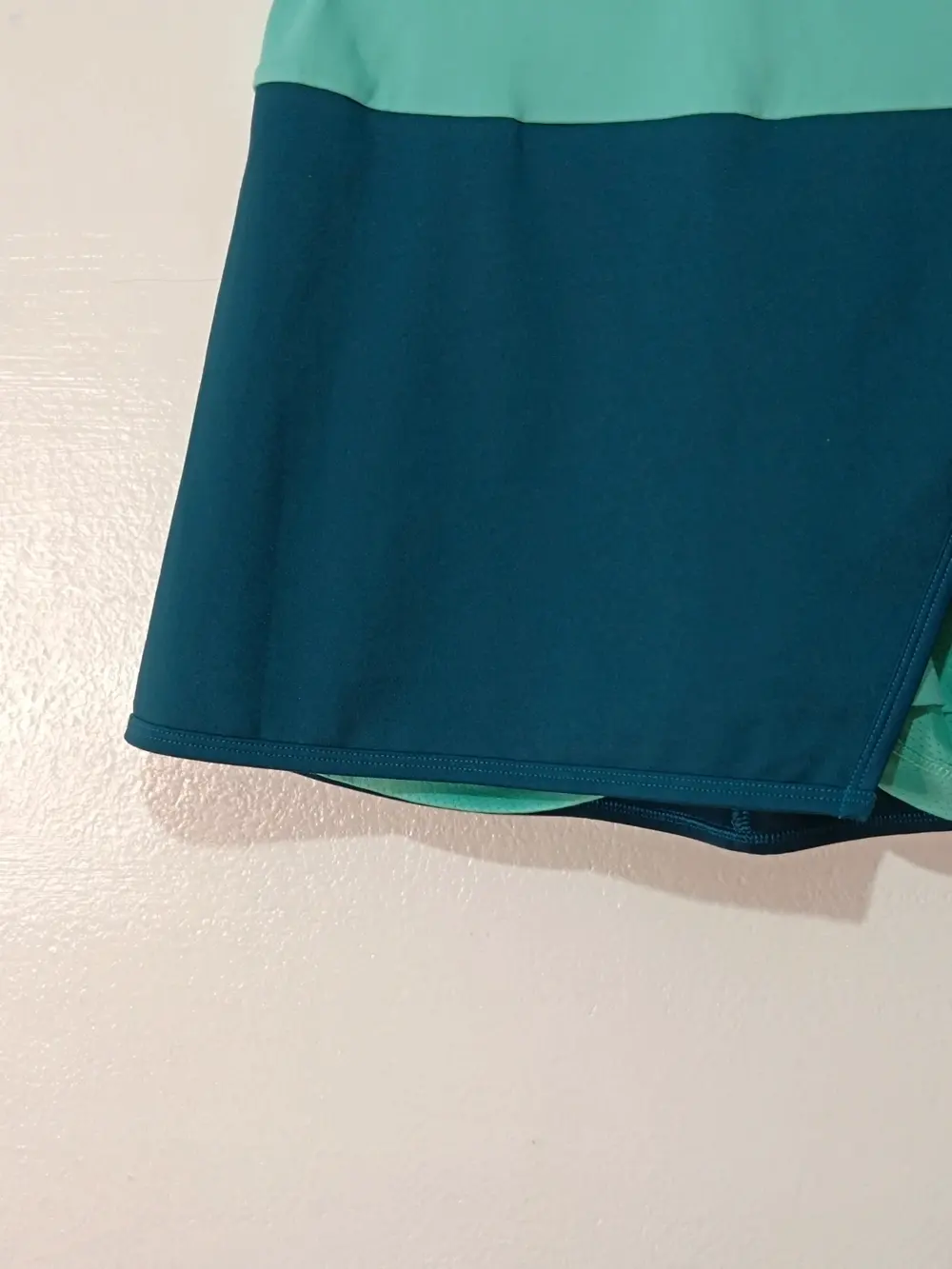 Falda pantalón Asics tenis padel azul marino menta XS, foto 5