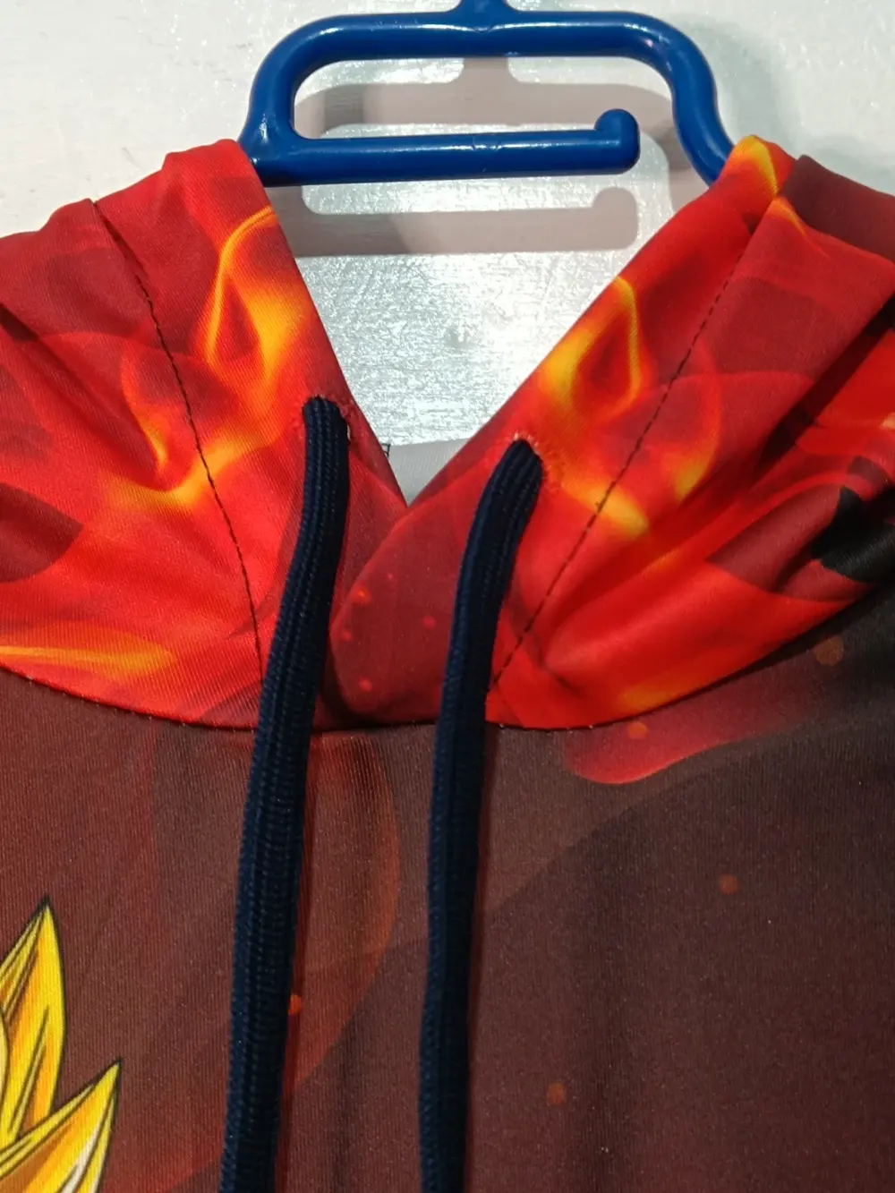 Sudadera Goku Dragon Ball Super Saiyan fuego y hielo XXL (también sirve XL), foto 5