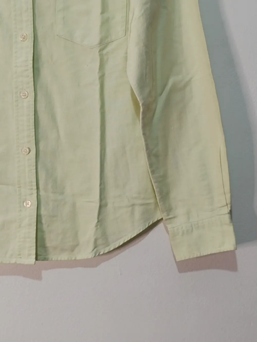 Camisa Tommy Hilfiger verde pistacho mujer talla M vintage, foto 2