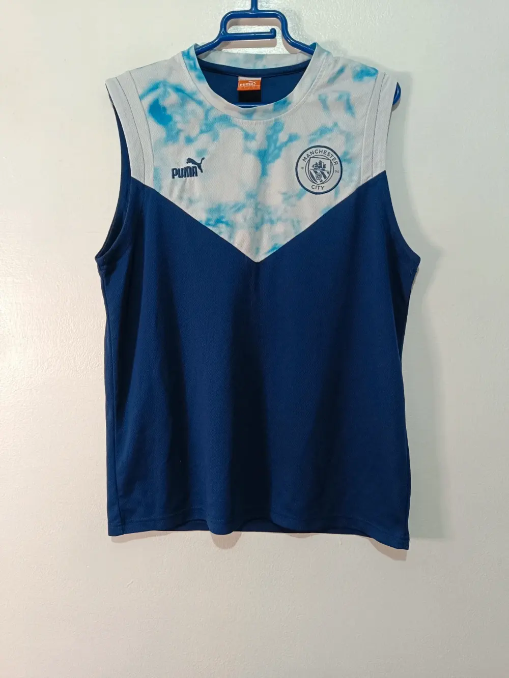 Camiseta sin mangas Tirantes Manchester City Puma Talla L (Apta para M)