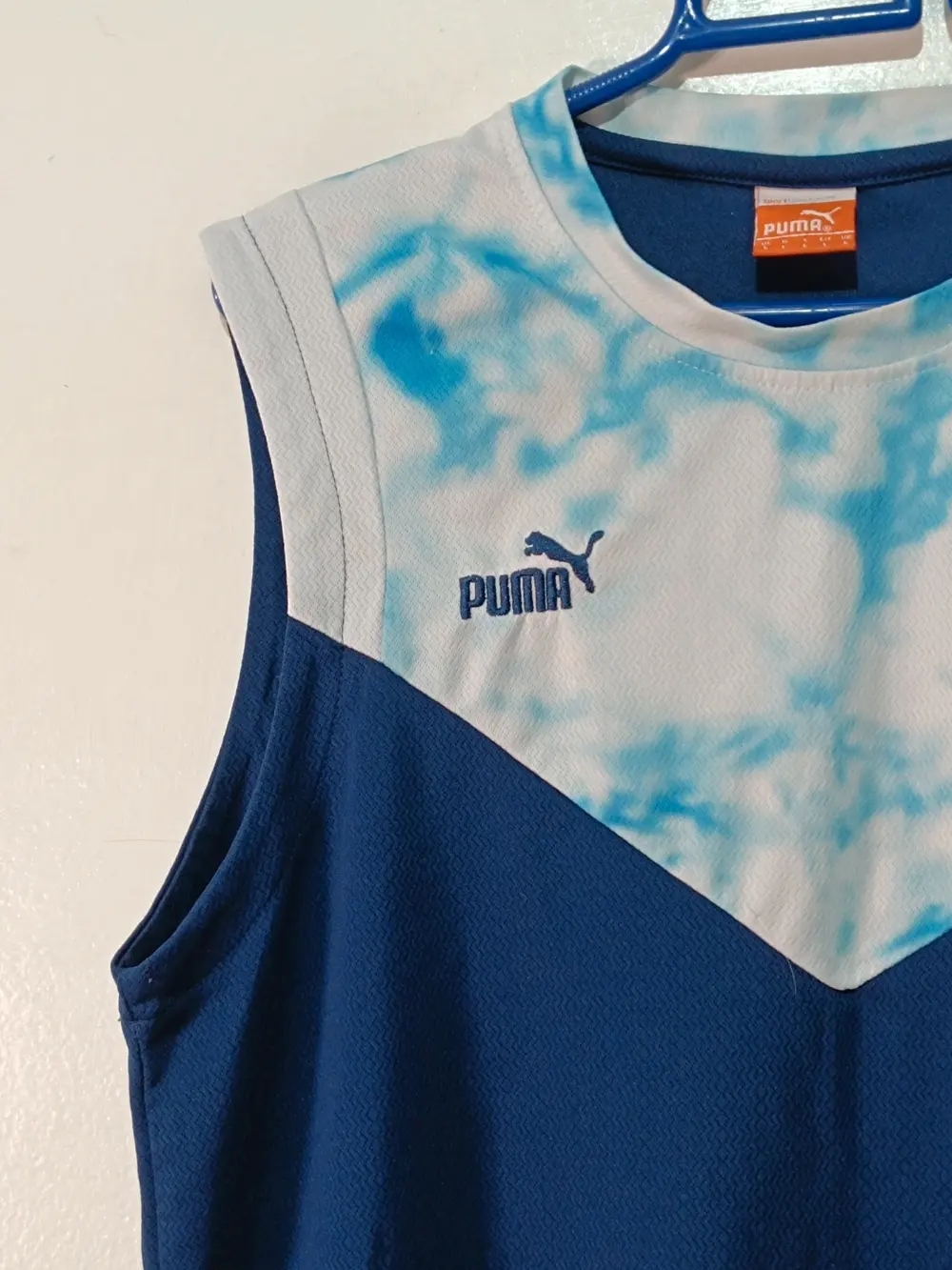 Camiseta sin mangas Tirantes Manchester City Puma Talla L (Apta para M), foto 3