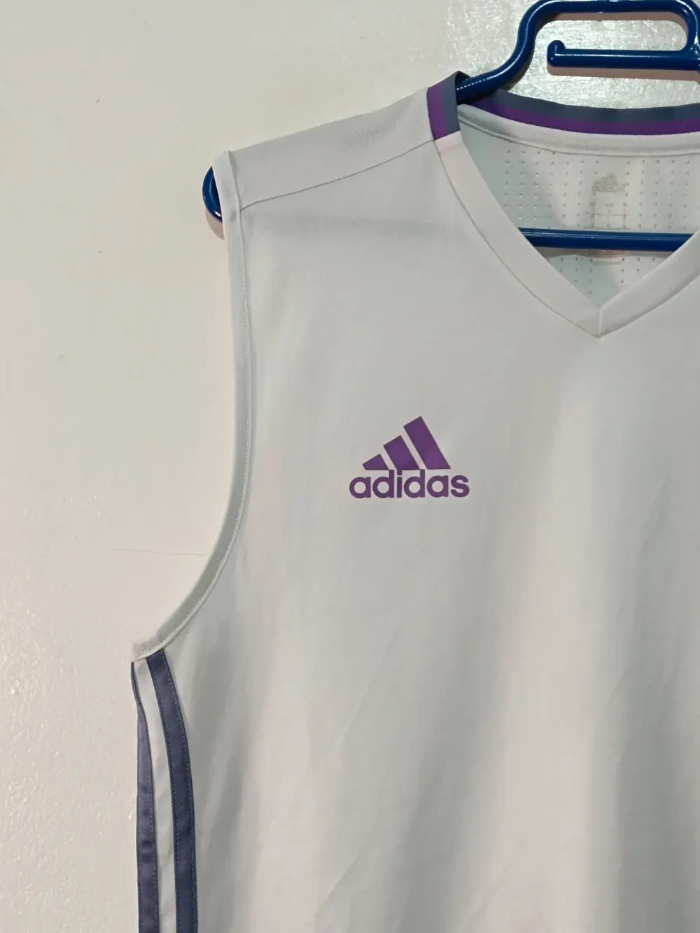 Camiseta Tirantes Real Madrid Adidas Talla S (Temporada 16/17), foto 4