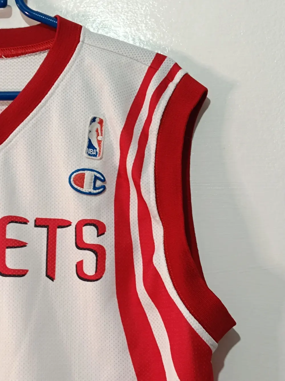 Camiseta NBA Houston Rockets McGrady #1 Champion Vintage Talla M, foto 2