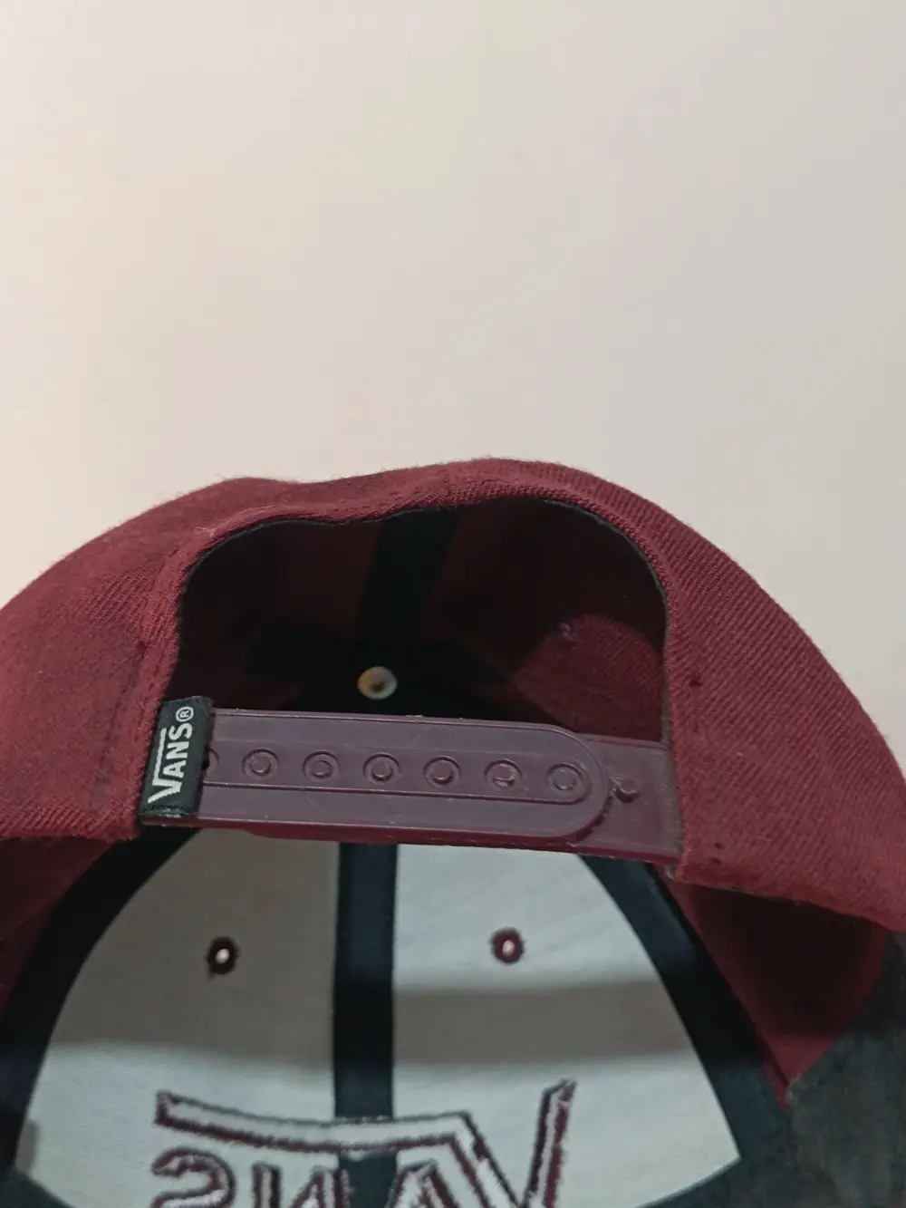 Gorra VANS Classic Granate Snapback Ajustable Unisex, foto 3