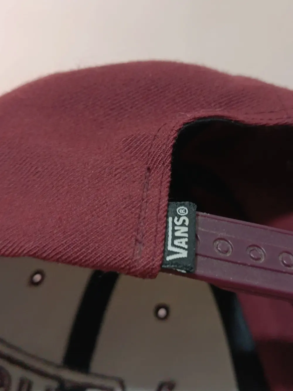 Gorra VANS Classic Granate Snapback Ajustable Unisex, foto 4