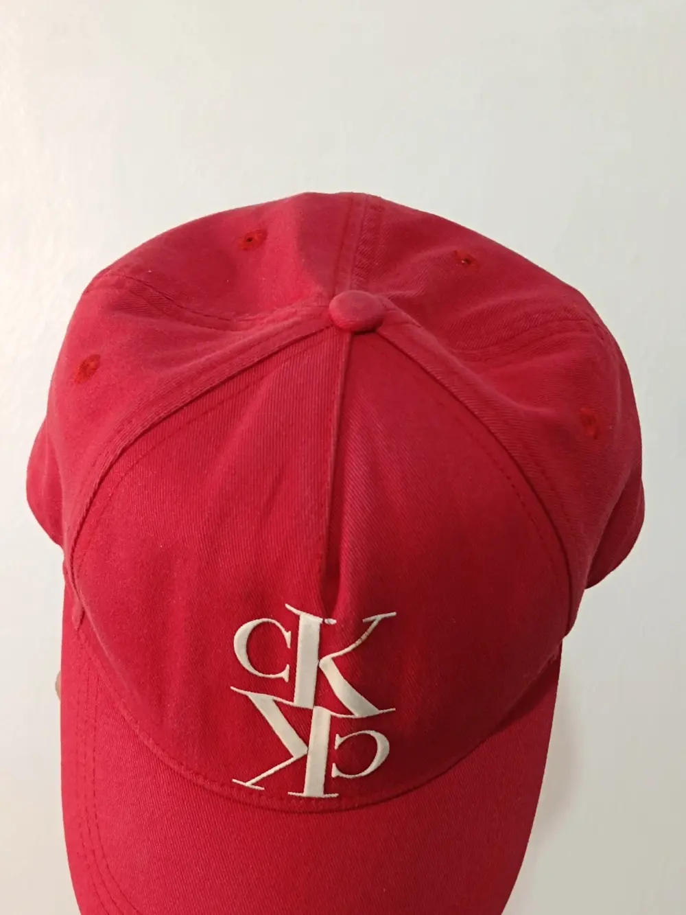 Gorra Calvin Klein Jeans Roja Talla Única Ajustable Snapback Unisex, foto 2