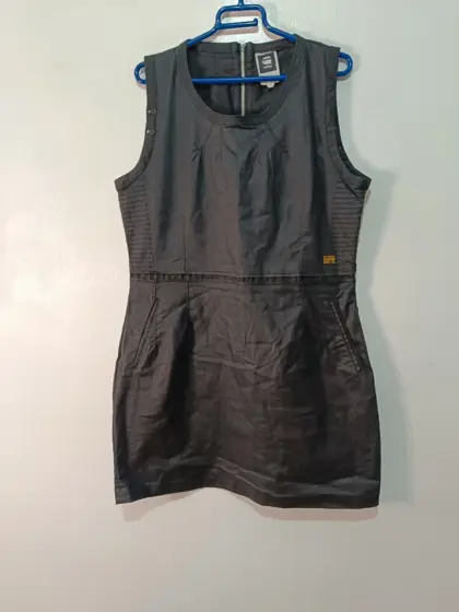 Vestido G-Star RAW Saville Audrey Sin Mangas Negro talla XL