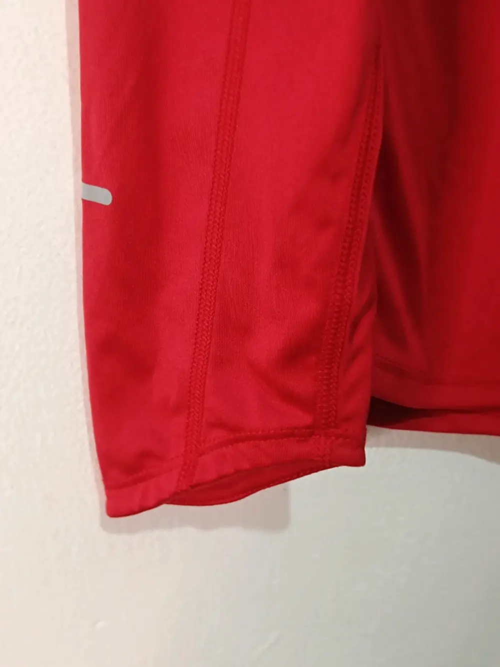 Camiseta Técnica Nike Running Miler Manga Larga Roja Talla L, foto 2