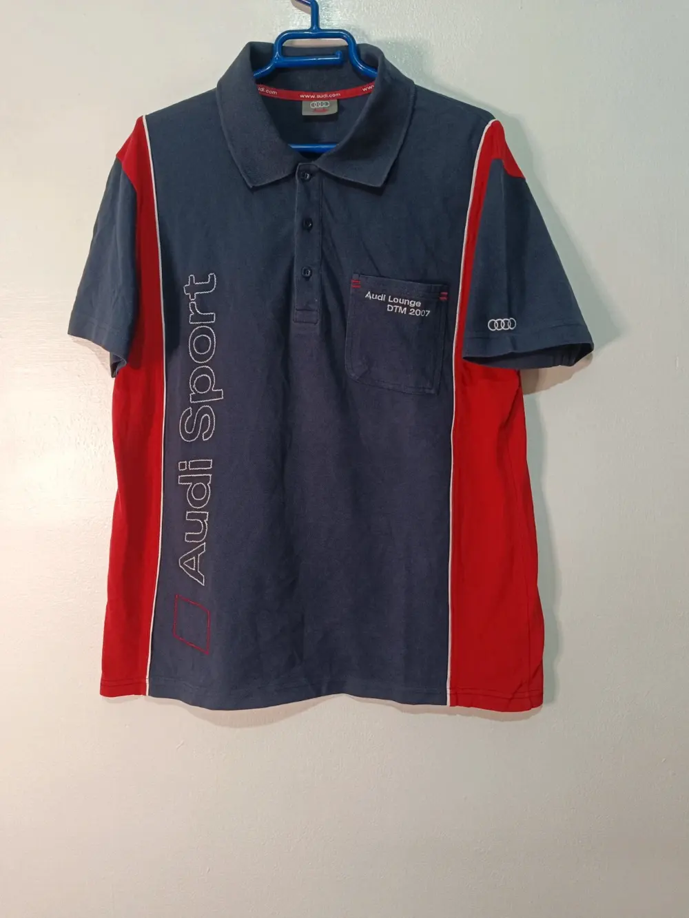 Polo Audi Sport DTM 2007 Audi Lounge Talla L (Vintage Racing)