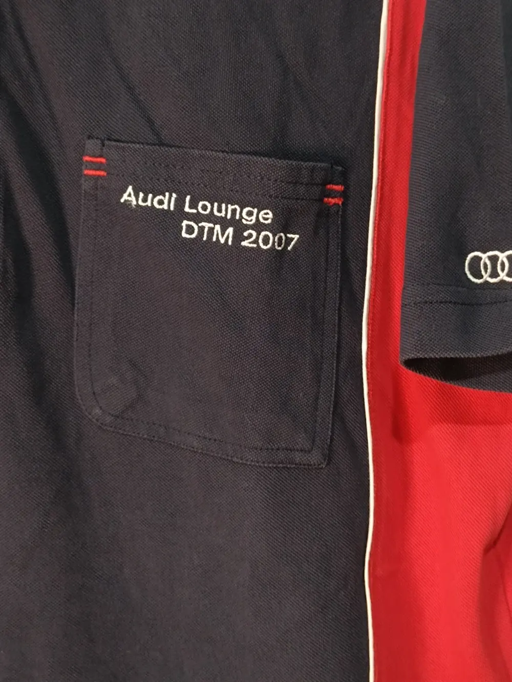 Polo Audi Sport DTM 2007 Audi Lounge Talla L (Vintage Racing), foto 3