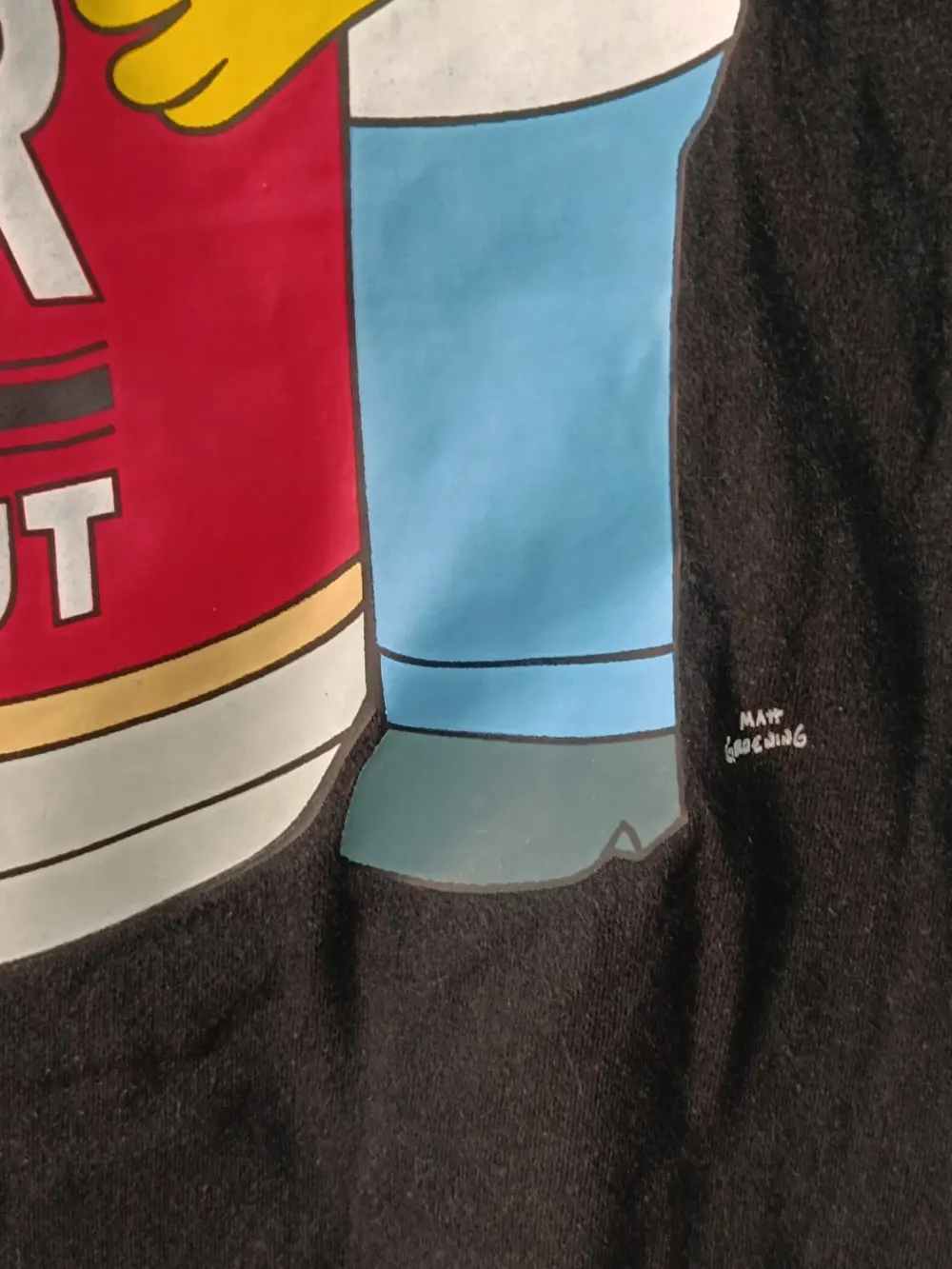 Camiseta vintage The Simpsons Homer Beer 2010 talla L, foto 2