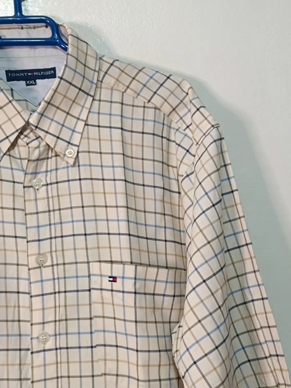 Camisa Tommy Hilfiger Manga Larga Cuadros talla XXL (Válida XL), foto 4