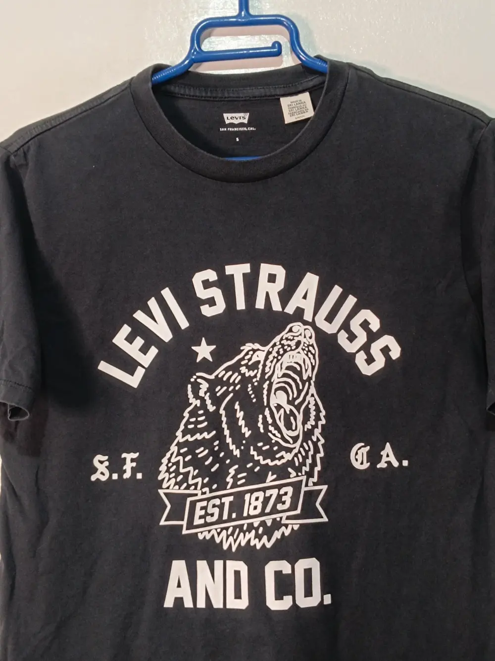 Camiseta Levi Strauss & Co. Graphic Bear Talla S sirve para unisex, foto 2