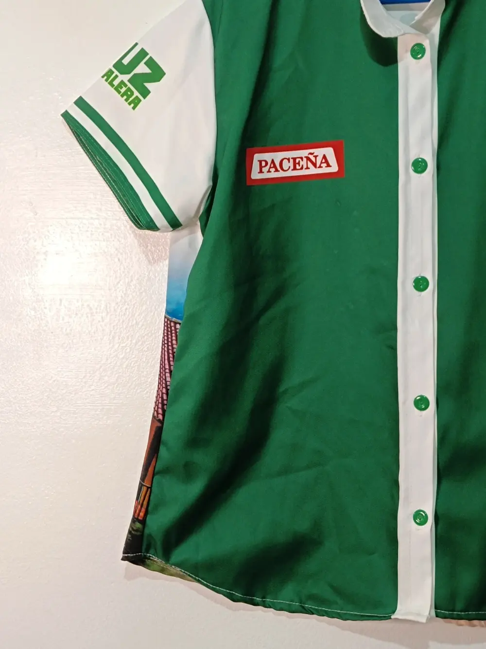 Camisa Comparsa Cachafaces 2025 - Carnaval Santa Cruz talla M ver medidas, foto 3