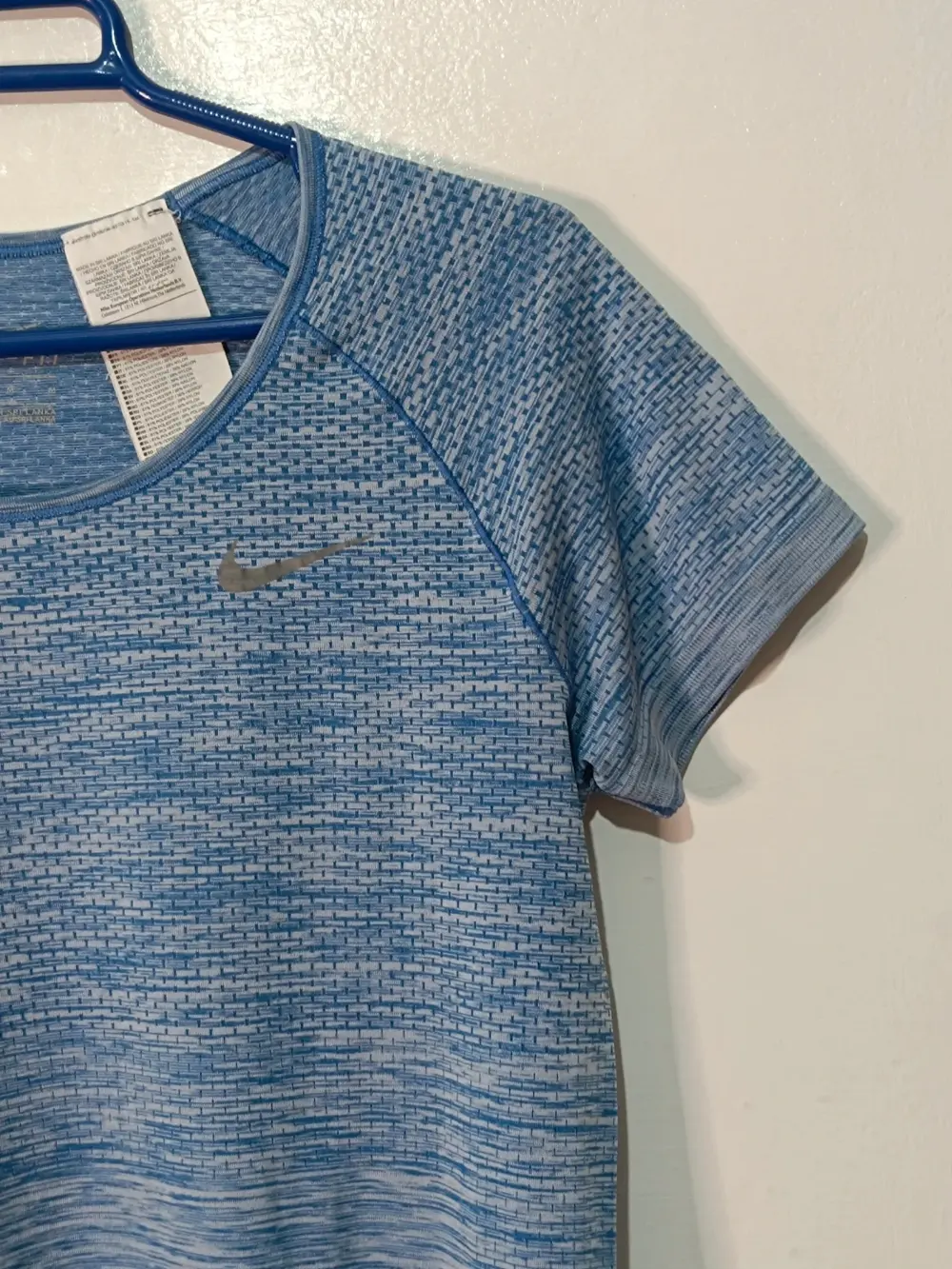 Camiseta Técnica Nike Dri-FIT Seamless Azul - Talla M, foto 2