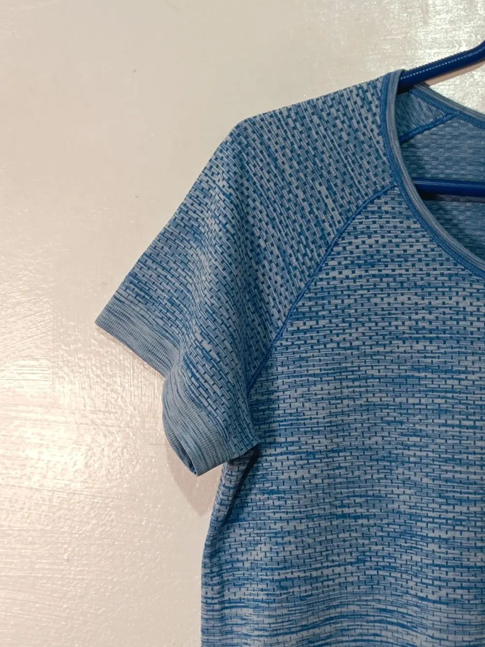 Camiseta Técnica Nike Dri-FIT Seamless Azul - Talla M, foto 4