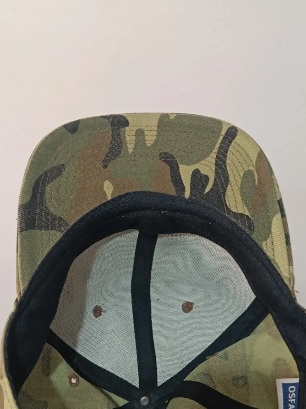 Gorra Obey Camuflaje Snapback Vintage - Talla Única OSFA, foto 5