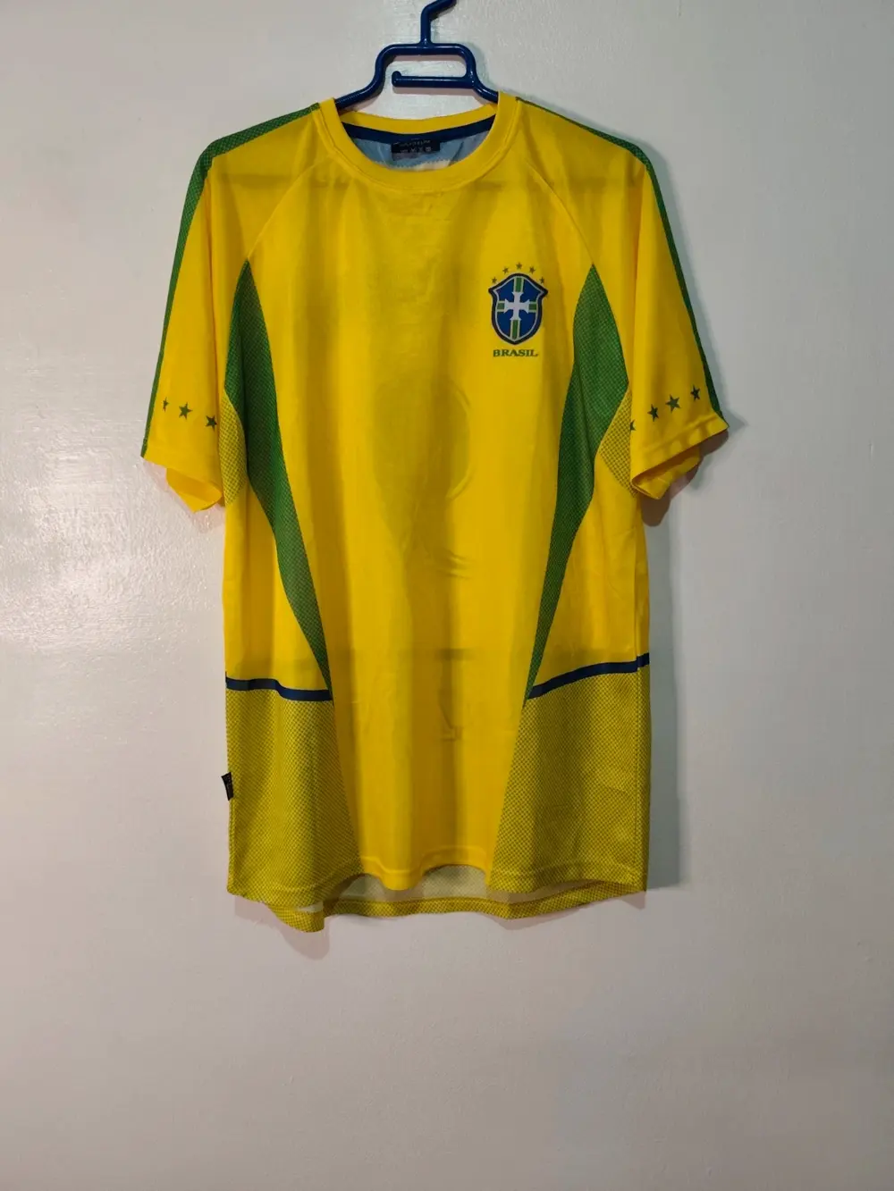 Camiseta Brasil Ronaldo 9 Vintage - Talla M