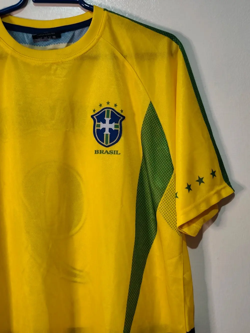 Camiseta Brasil Ronaldo 9 Vintage - Talla M, foto 5