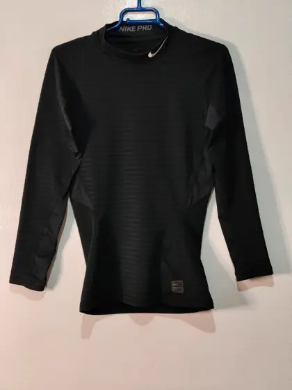 Camiseta Térmica Nike Pro Dri-FIT Compresión Manga Larga Negra - Talla S
