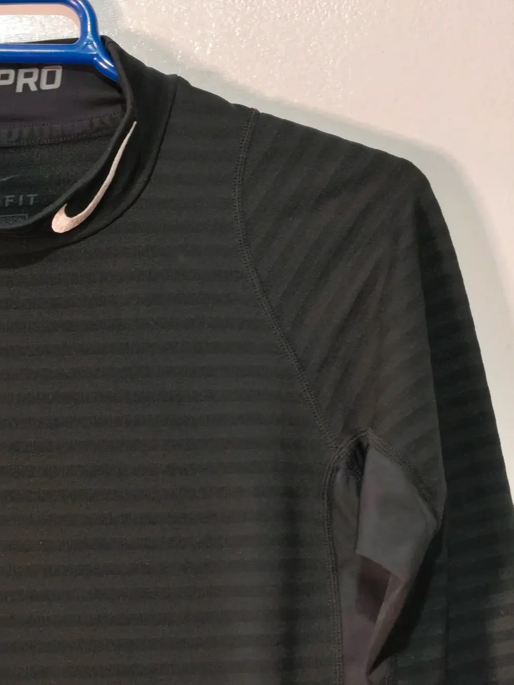 Camiseta Térmica Nike Pro Dri-FIT Compresión Manga Larga Negra - Talla S, foto 4