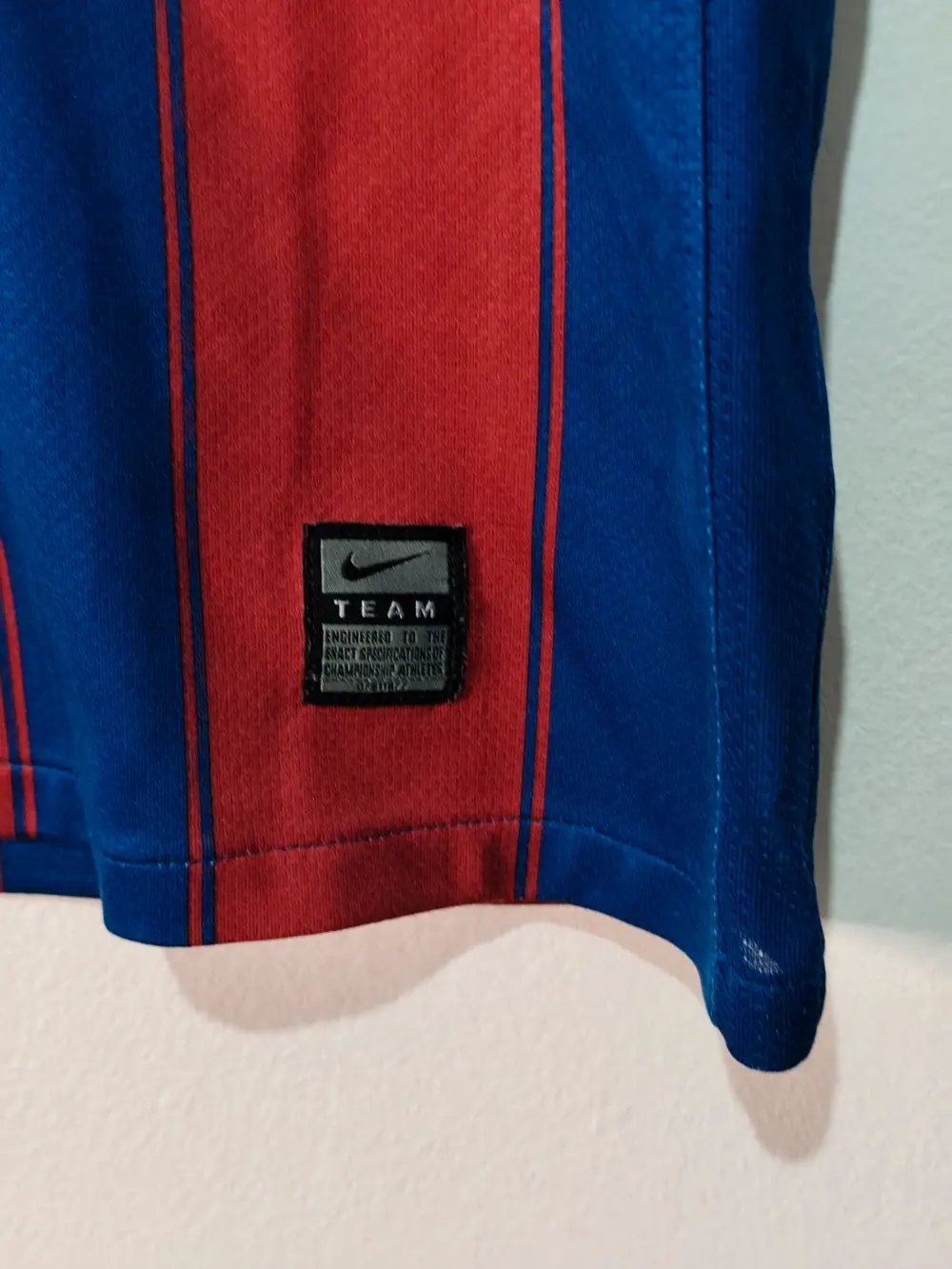 Camiseta vintage FC Barcelona 2009/2010 Local Talla M Nike (Época Triplete/Sextete), foto 2