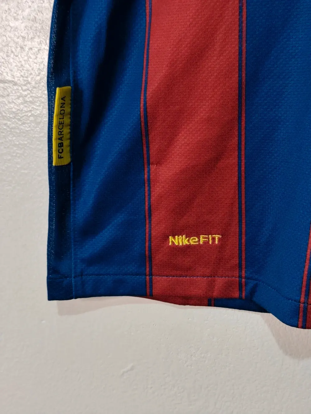 Camiseta vintage FC Barcelona 2009/2010 Local Talla M Nike (Época Triplete/Sextete), foto 3