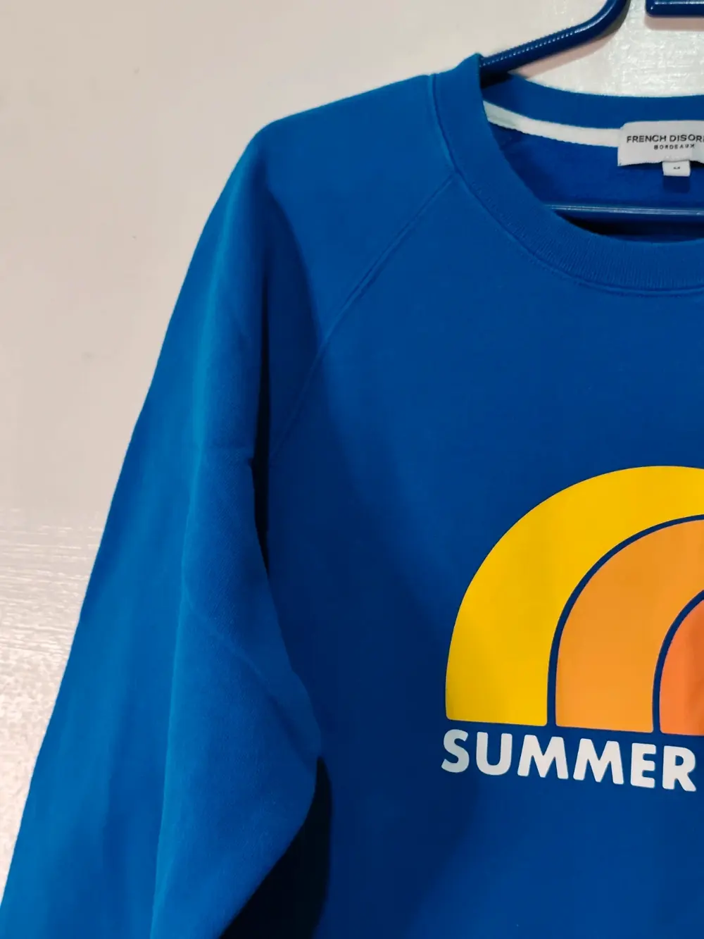 Sudadera French Disorder Azul "Summer Vives" alla M, foto 5