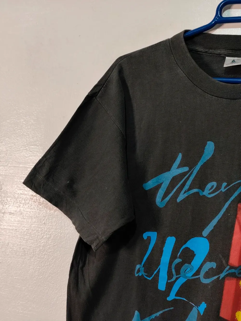 Camiseta Vintage U2 Achtung Baby 1991 - Talla XL pero es mas una L ver medidas, foto 4
