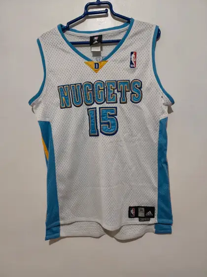 Camiseta vintage Carmelo Anthony Denver Nuggets NBA Adidas talla 50 equivale a una L ver medidas