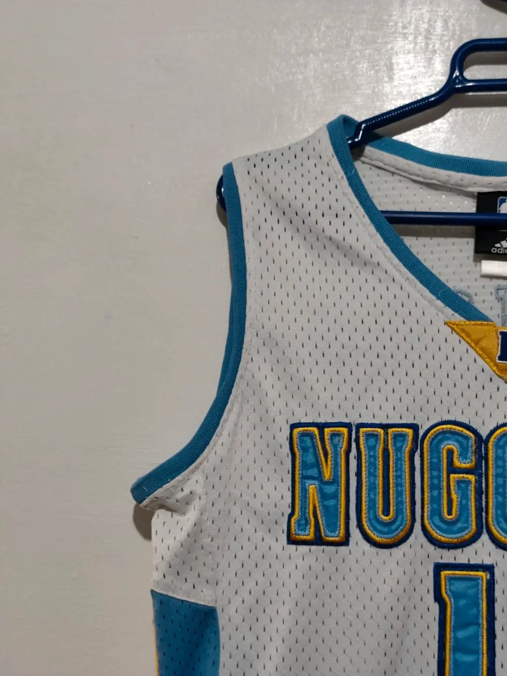 Camiseta vintage Carmelo Anthony Denver Nuggets NBA Adidas talla 50 equivale a una L ver medidas, foto 3