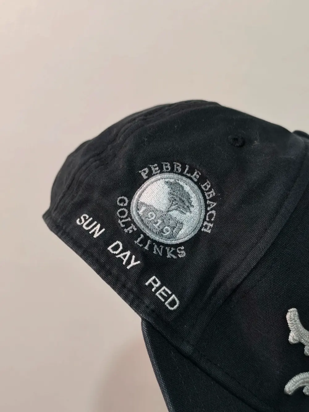 Gorra Sun Day Red x pebble beach golf con logo infosys talla única ajustable adulto unisex, foto 3
